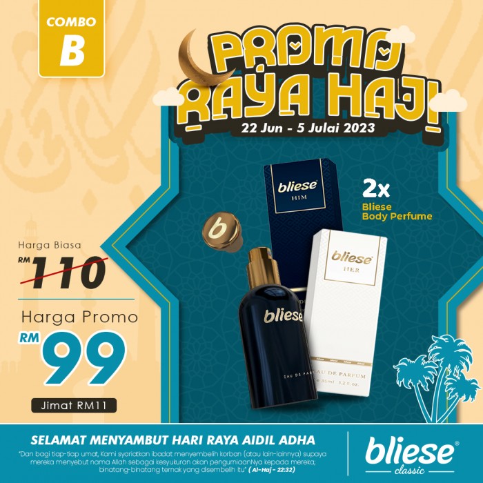 Promo Raya Haji (Combo B, Body Perfume)